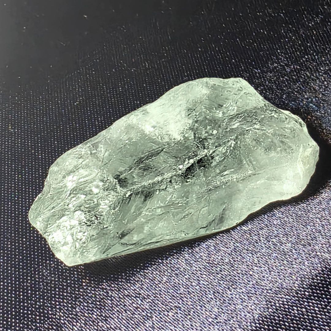 Prasiolite (Green Quartz) Raw Crystal