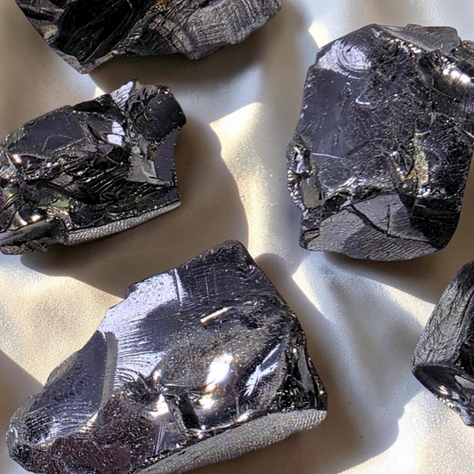 Genuine Elite Noble Shungite with Rainbows