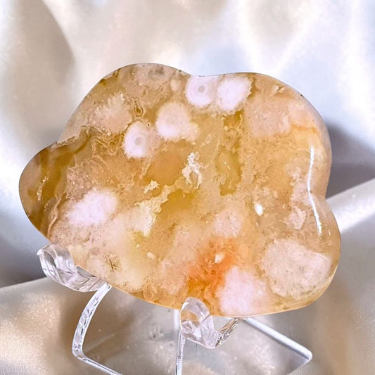Flower Agate Cloud Carving | Madagascar Crystal Cloud