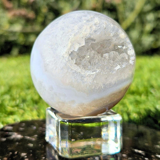 Agate Quartz Sphere