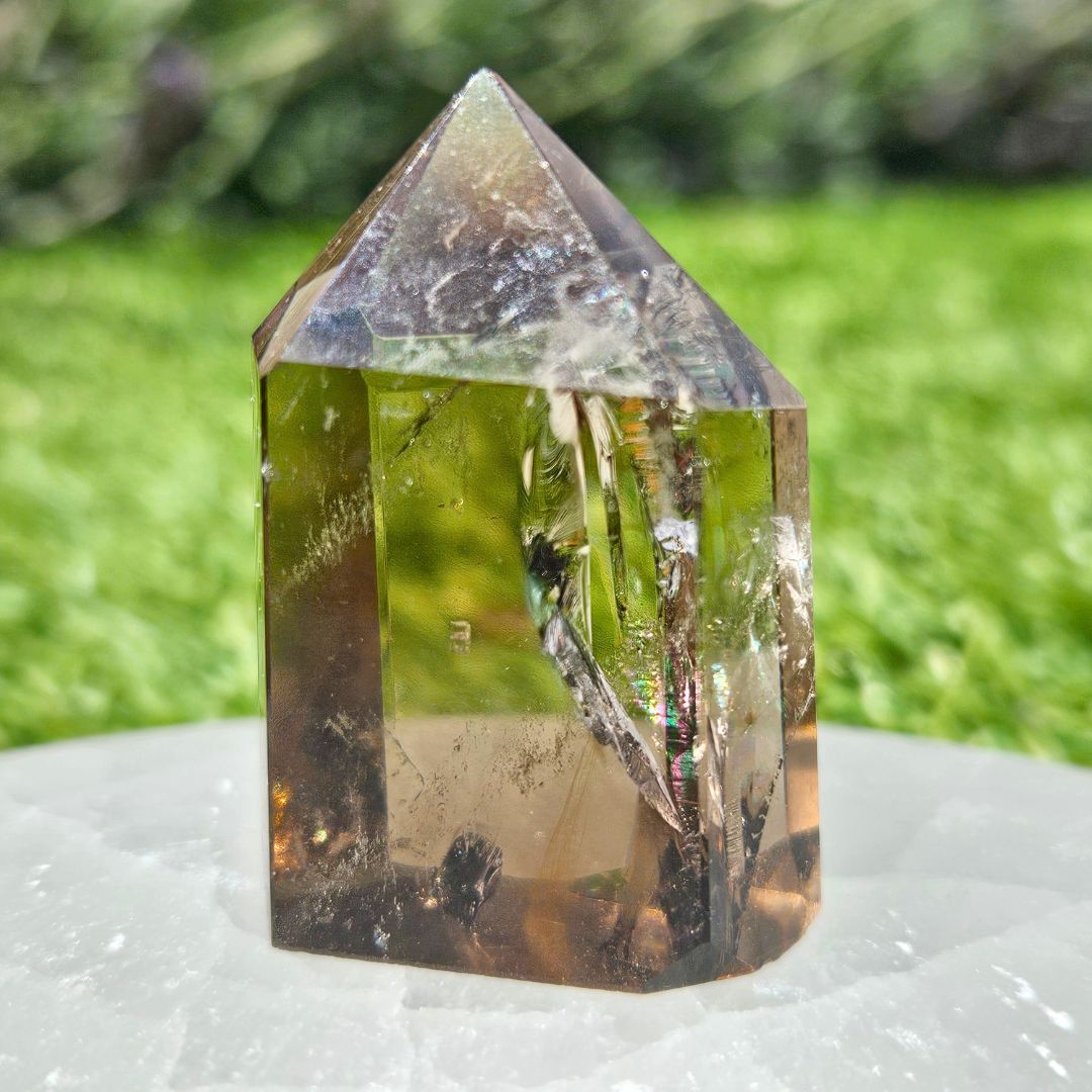 Extra Grade Smoky Quartz Tower