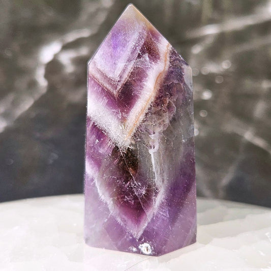 Dream Amethyst (Chevron) - Point