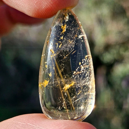 Golden Rutile Cabochon