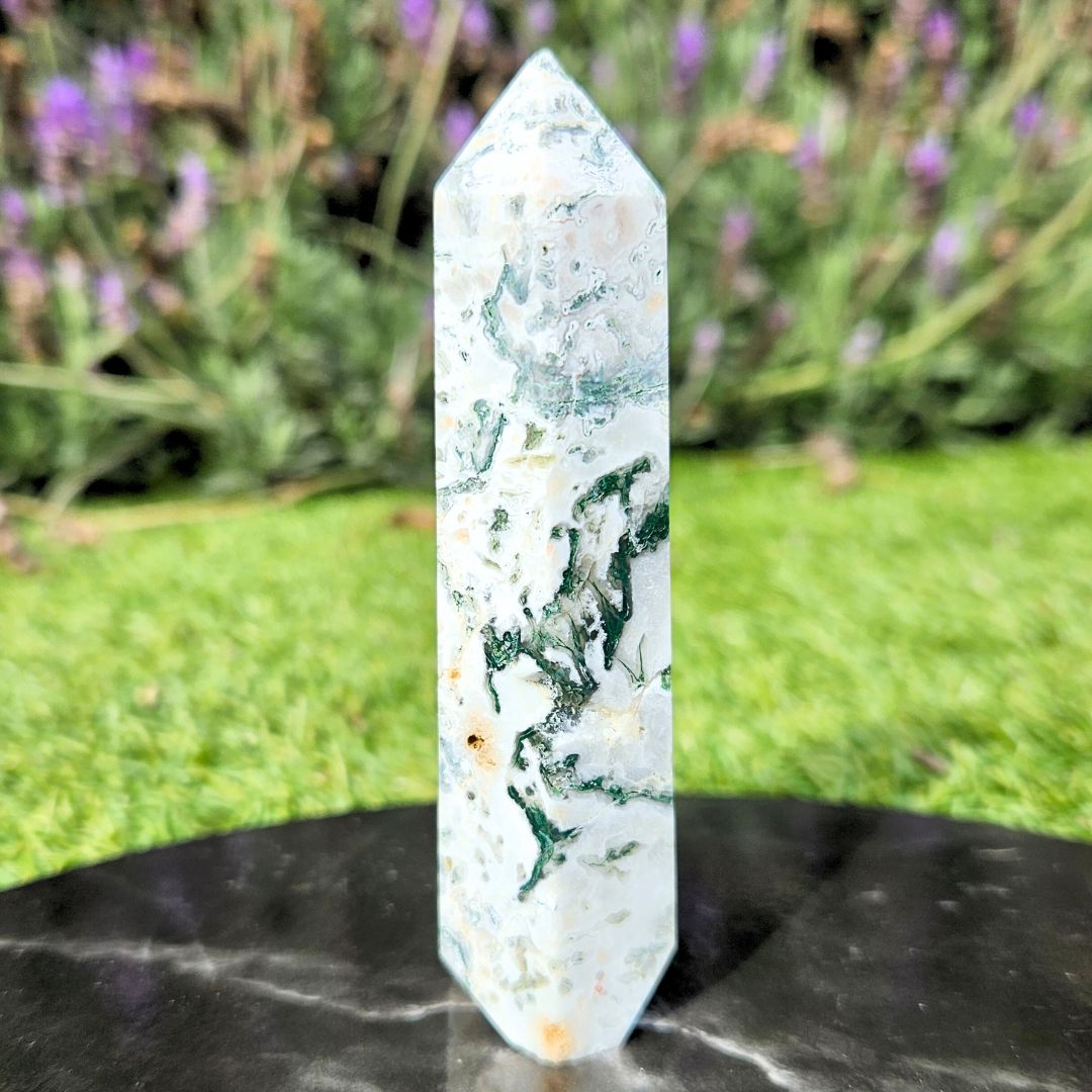 Moss Agate - Tower