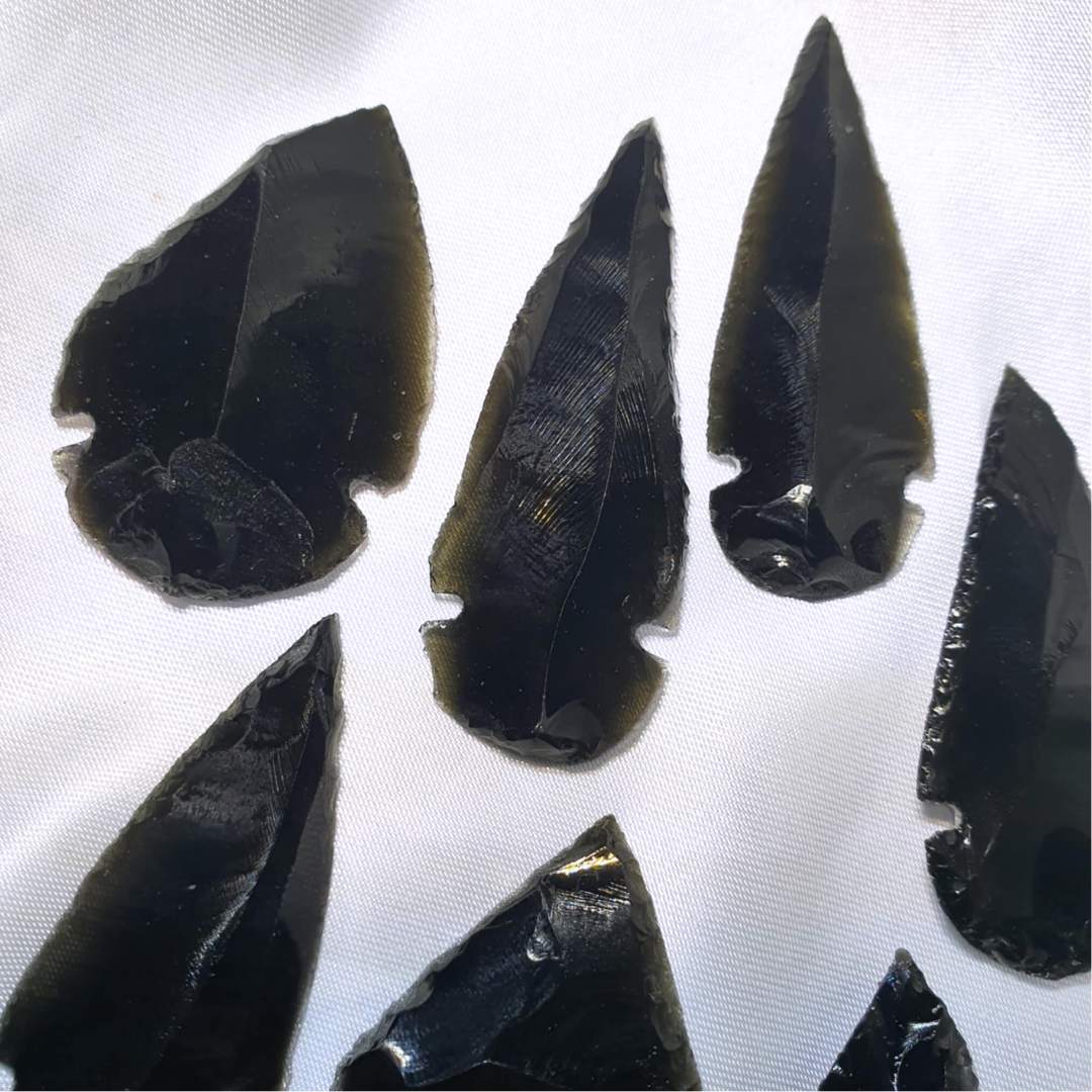 Obsidian Arrowheads