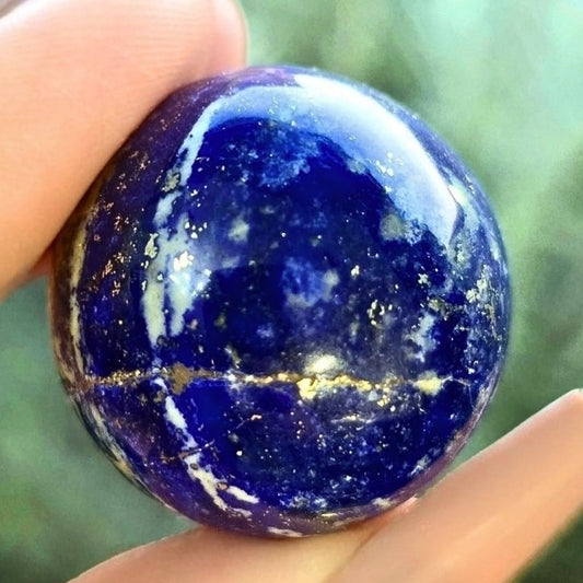 Natural Lapis Lazuli with Pyrite Sphere - 2.4cm
