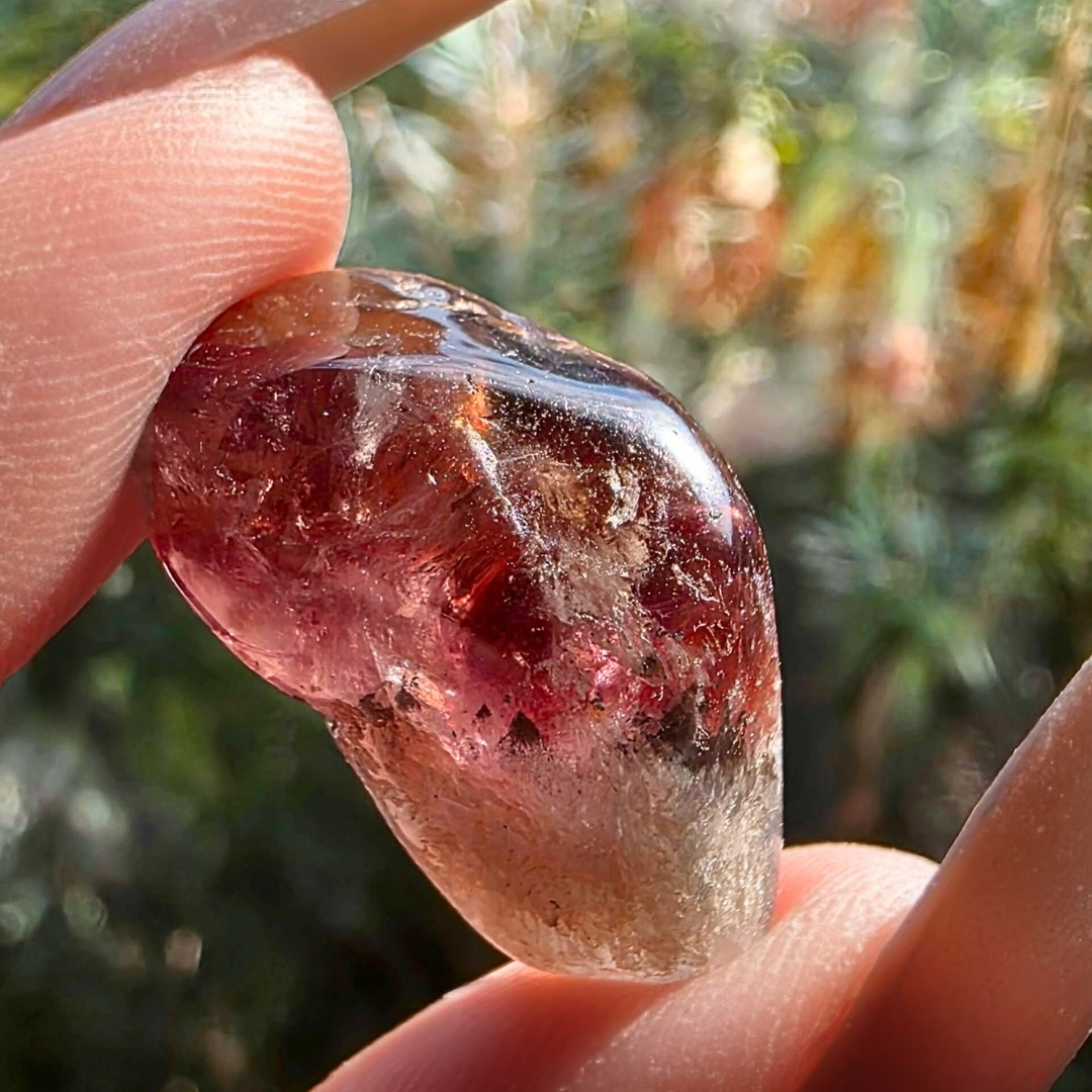 Super Seven Polished Crystal Nugget