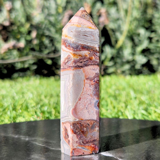 Mexican Crazy Lace Agate - Point