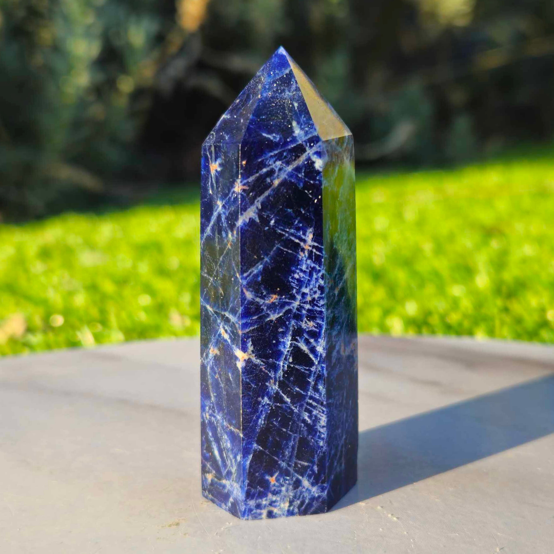 High Grade Sodalite Tower Point