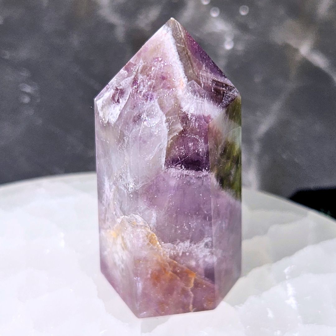 Dream Amethyst (Chevron) - Point