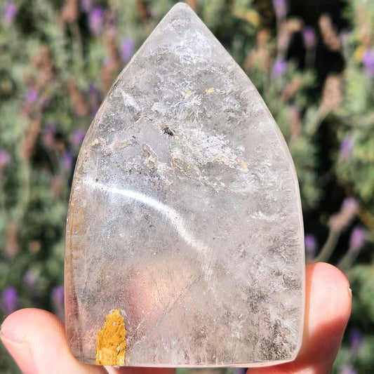 Clear Quartz Tear Drop Free Form