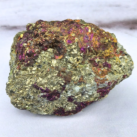Chalcopyrite - (Peacock Ore)