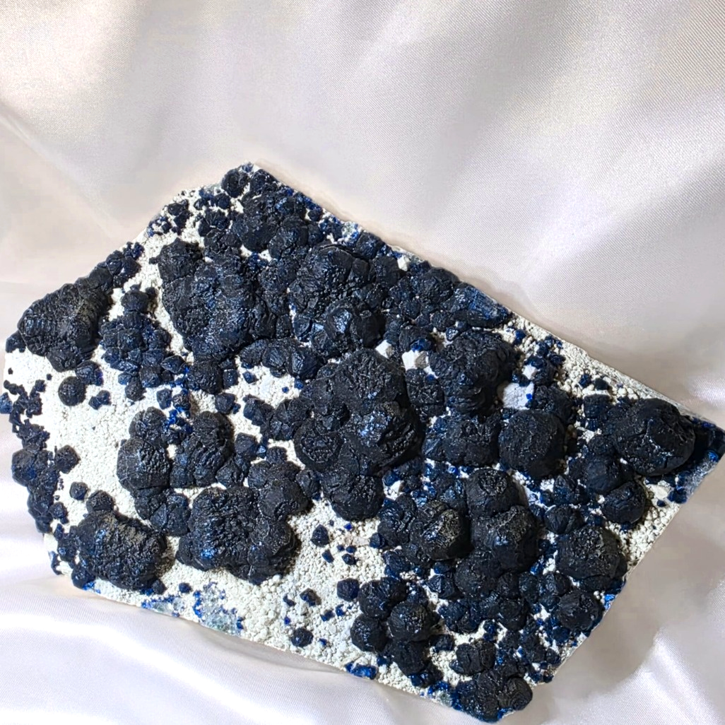 Extra Large Blueberry Fluorite on Candle Quartz (Inner Mongolia) - 1.9kg