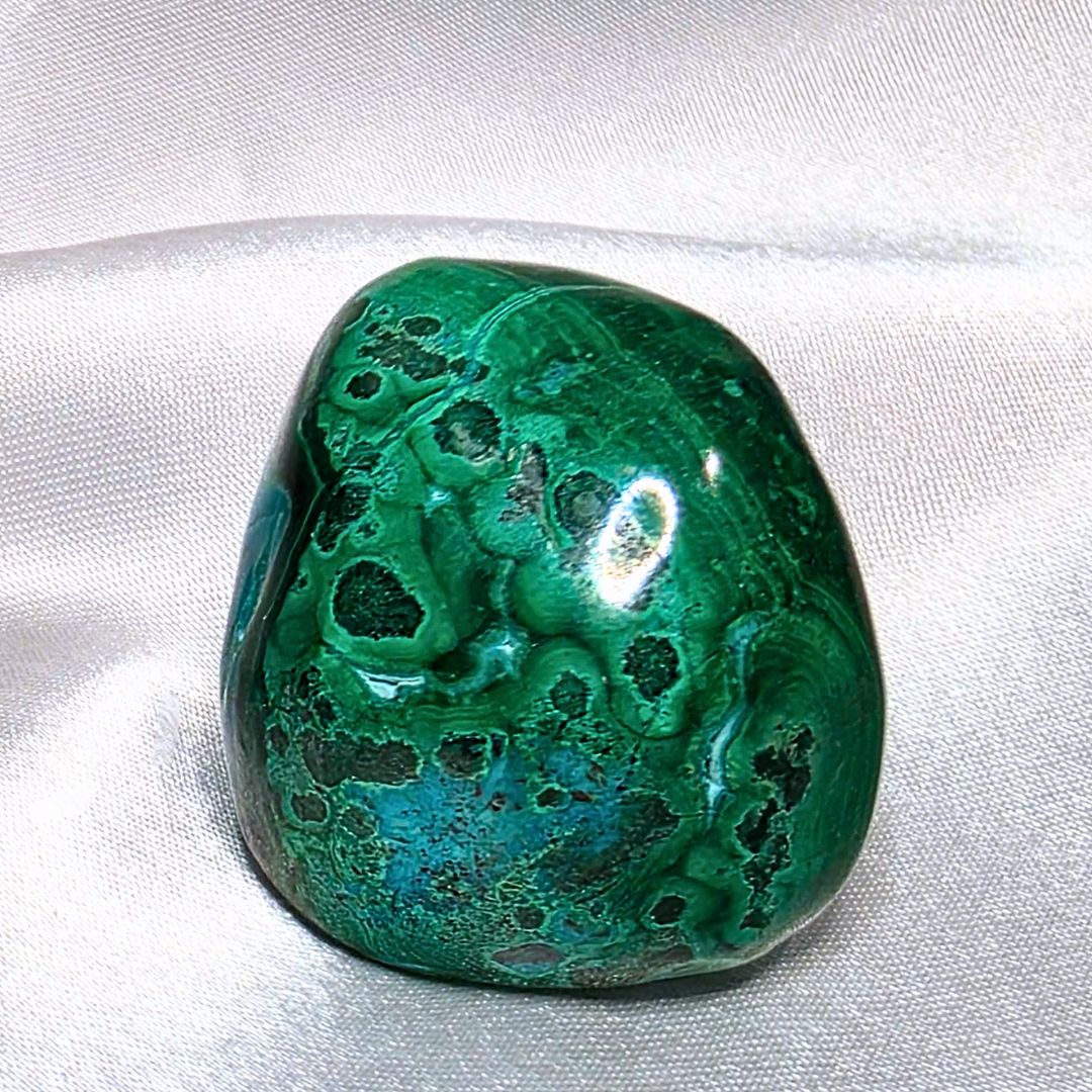 Malachite & Chrysocolla (Malacolla) Small Freeform