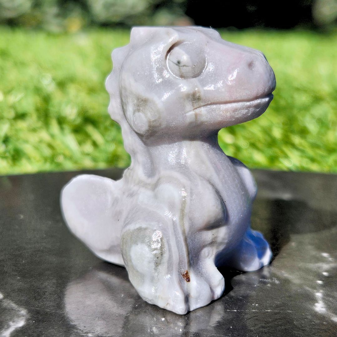 Picture / Picasso Jasper Dinosaur Carving