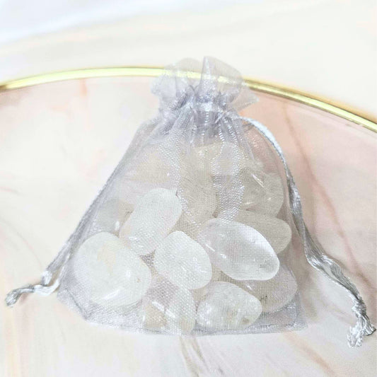 High Clarity Clear Quartz Tumbles