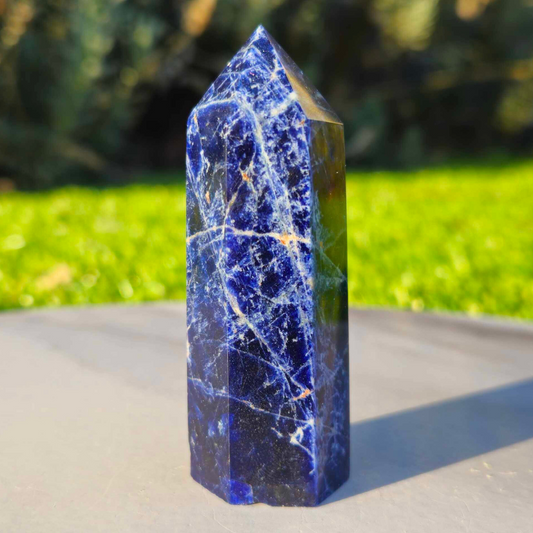 High Grade Sodalite Tower Point