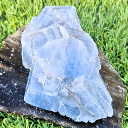 Blue Calcite Raw