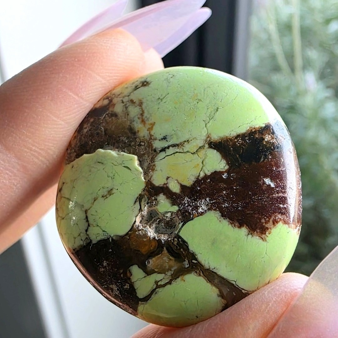 Lemon (Citron) Chrysoprase Crystal - WA