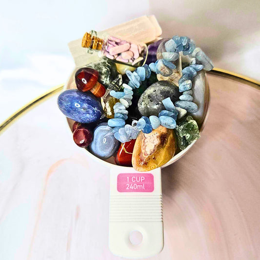 Nature Crystal Confetti Scoops