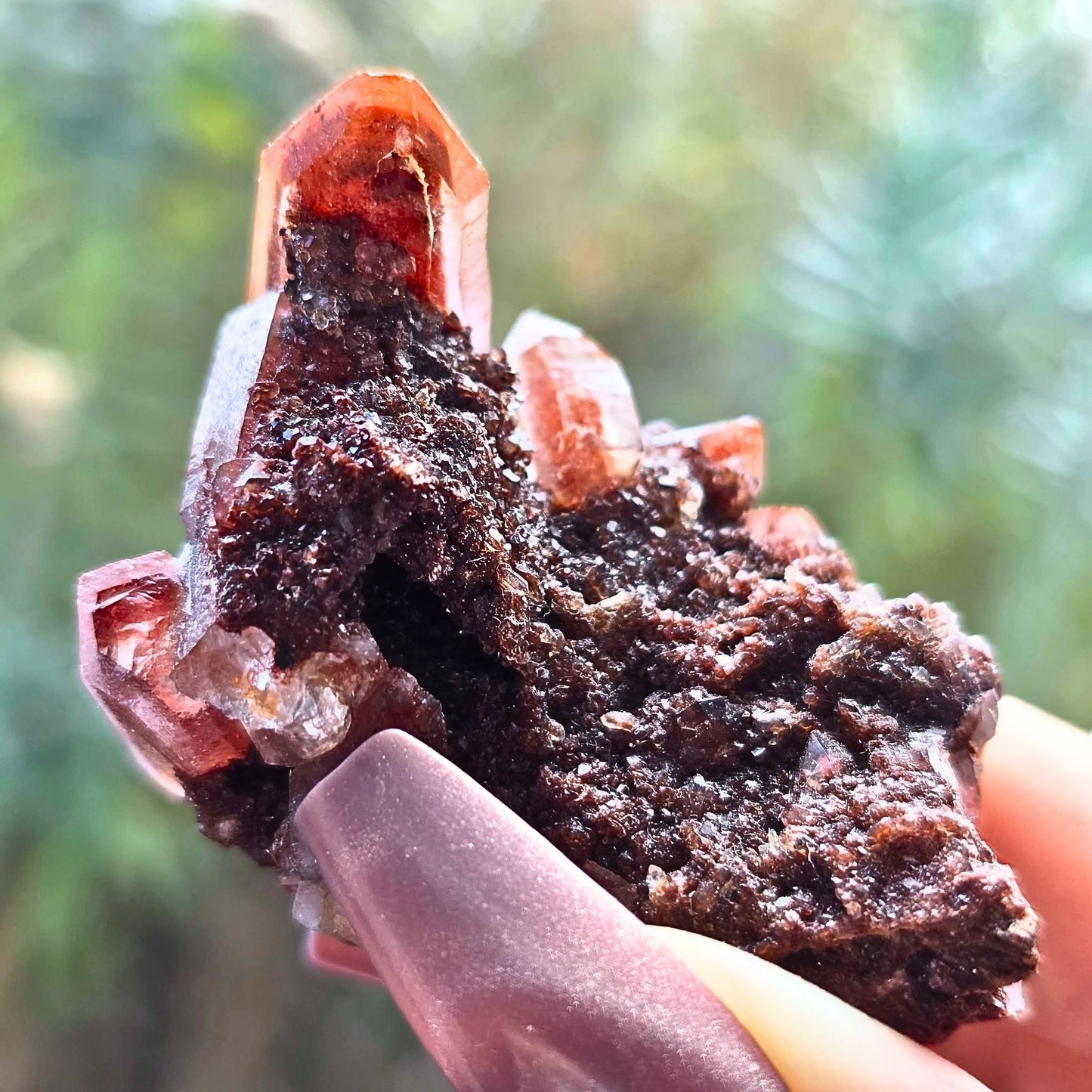 Phantom Red Hematite - Australian Crystal Store