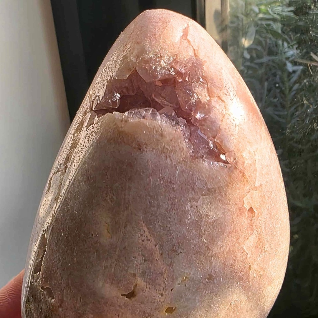 Pink Amethyst Nugget Freeform - 275g