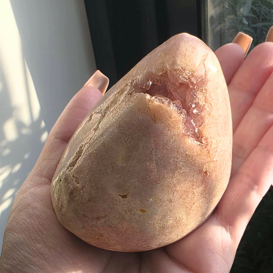 Pink Amethyst Nugget Freeform - 275g