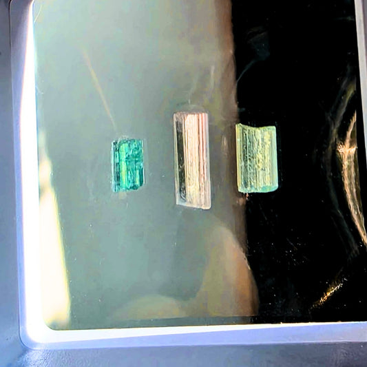 Genuine Natural Tourmaline Specimens 1 - case included