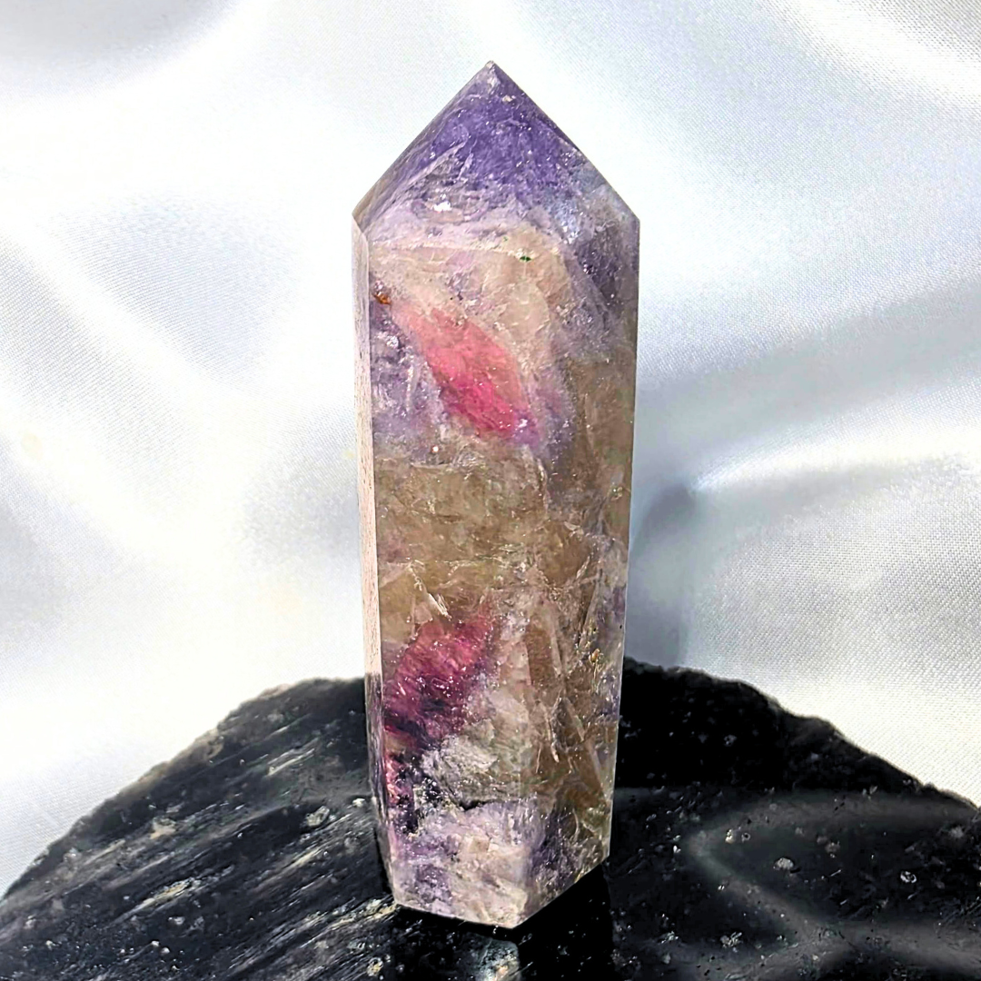Unicorn Stone (Pegmatite) Crystal Tower