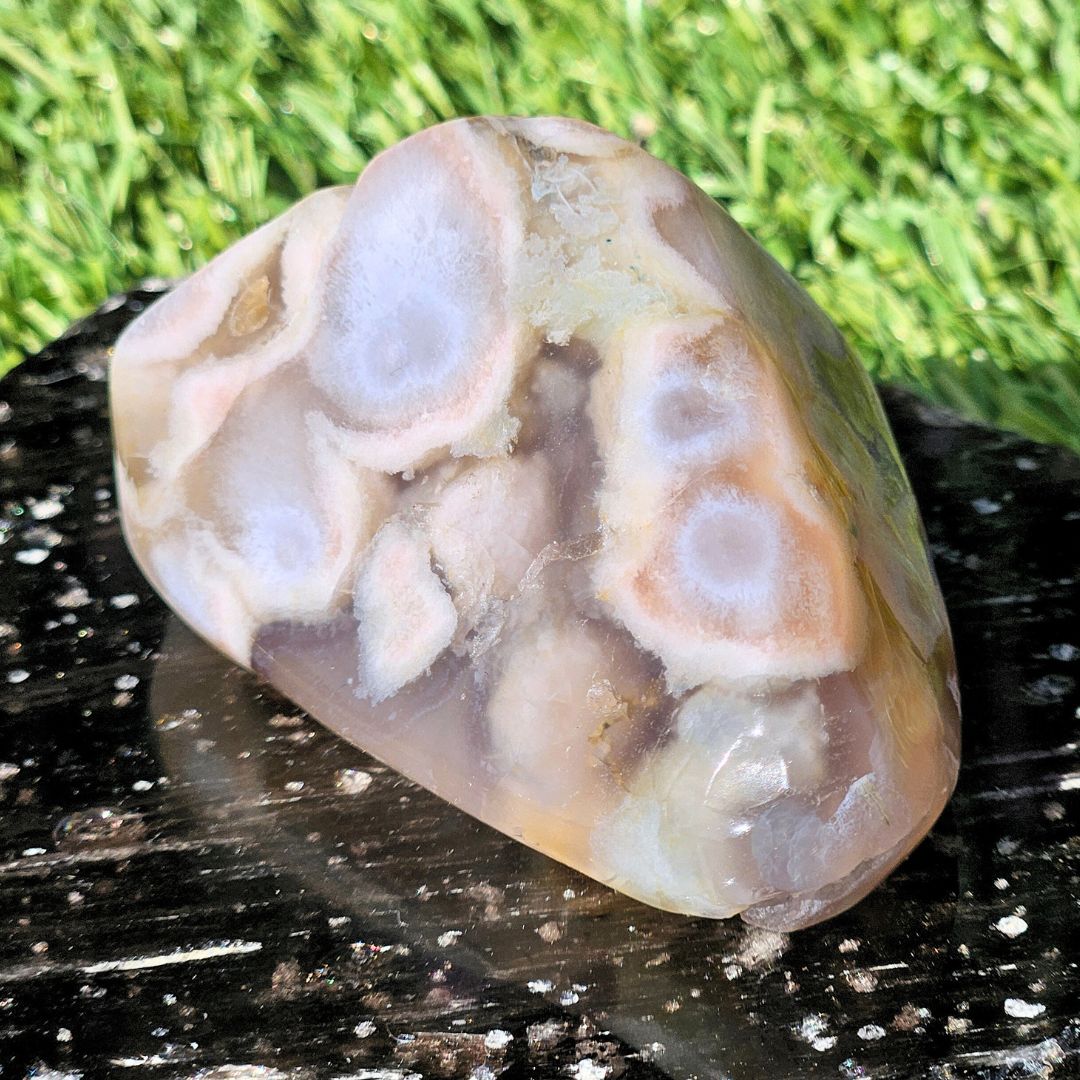 Flower Agate Free Form