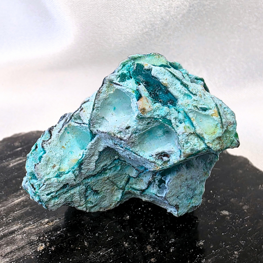 Chrysocolla with Secondary Growth Specimen - Mexico