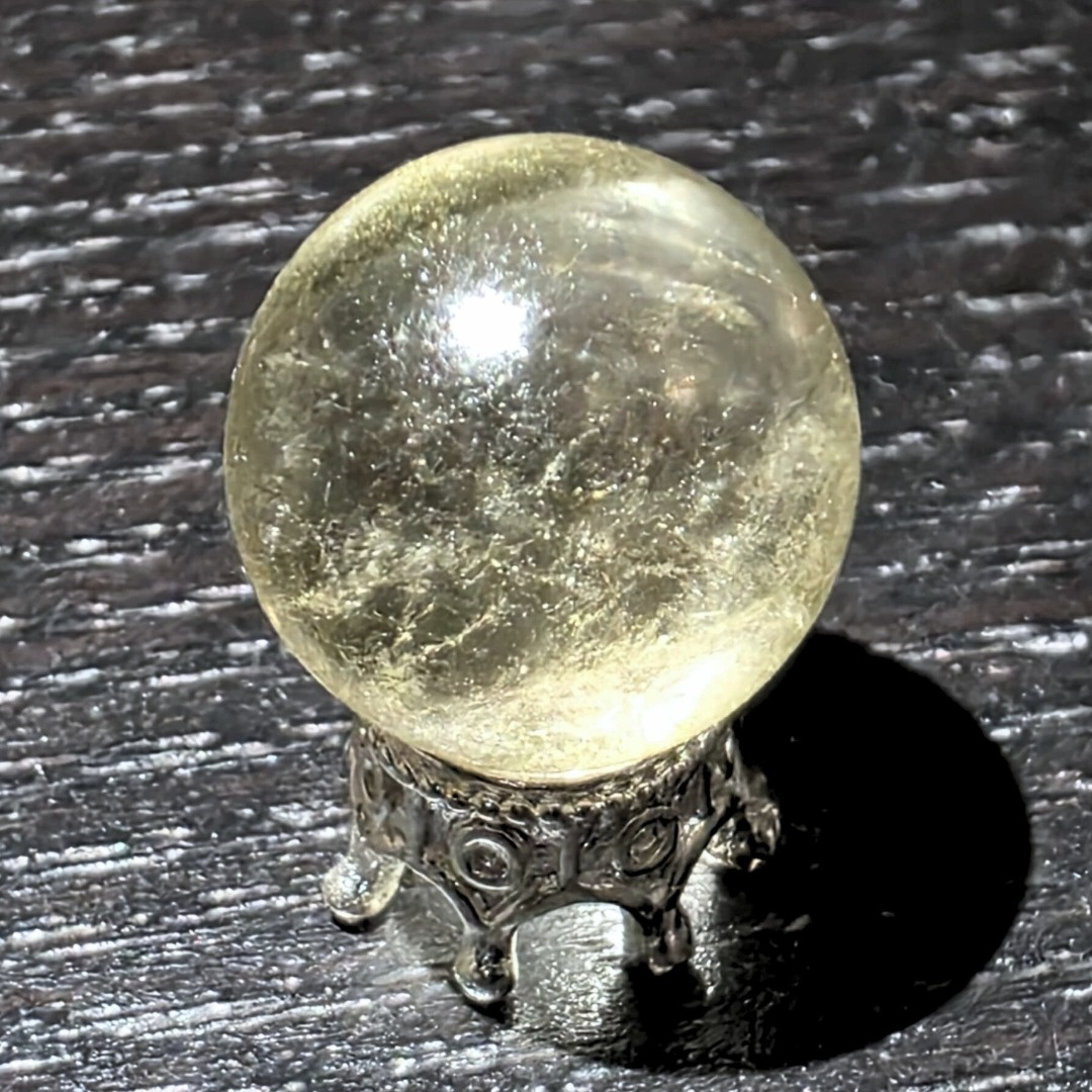 Natural Citrine Small Sphere