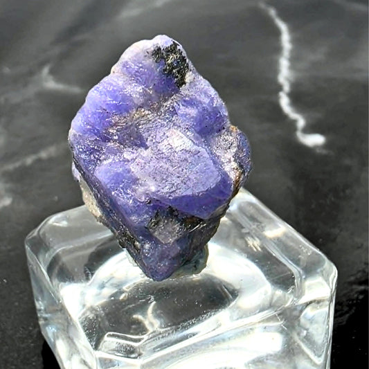 Natural Tanzanite with Graphite Specimen
