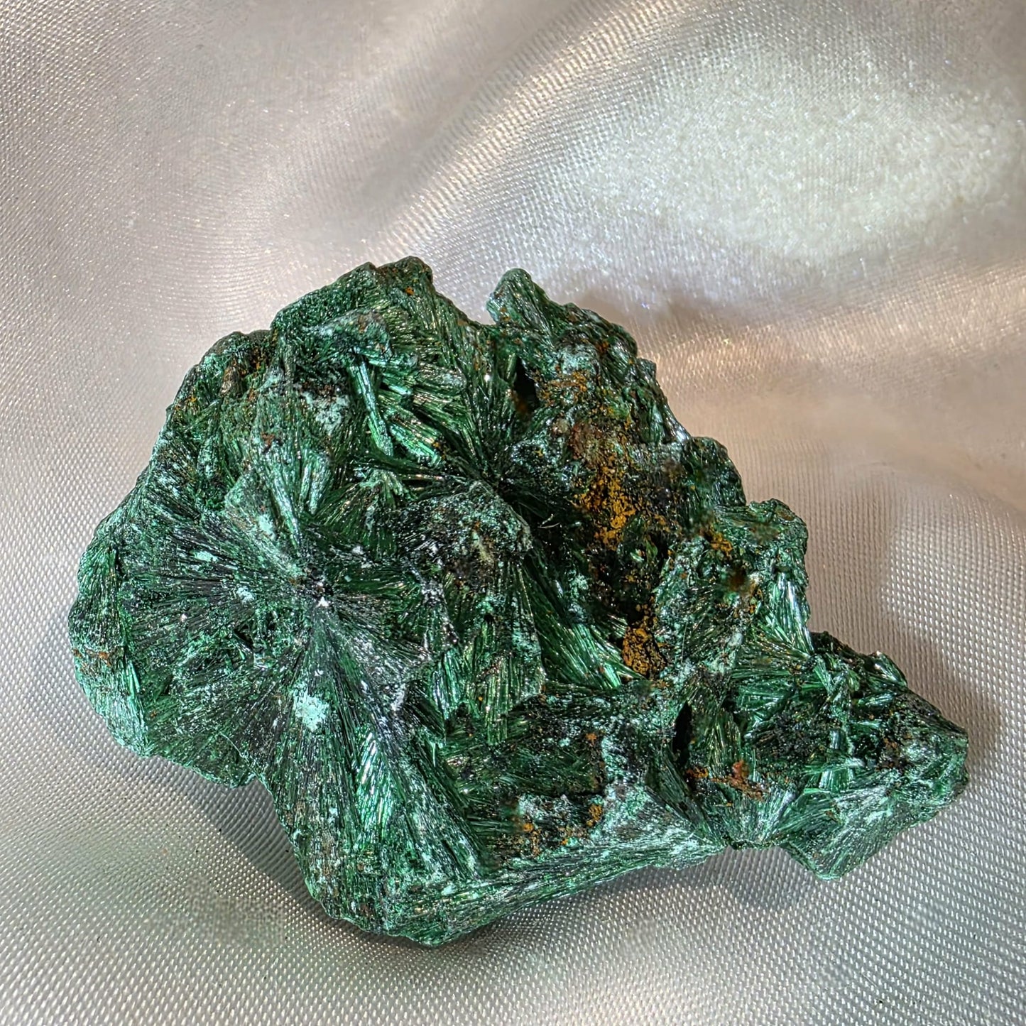 Velvet & Fibrous Malachite Cluster