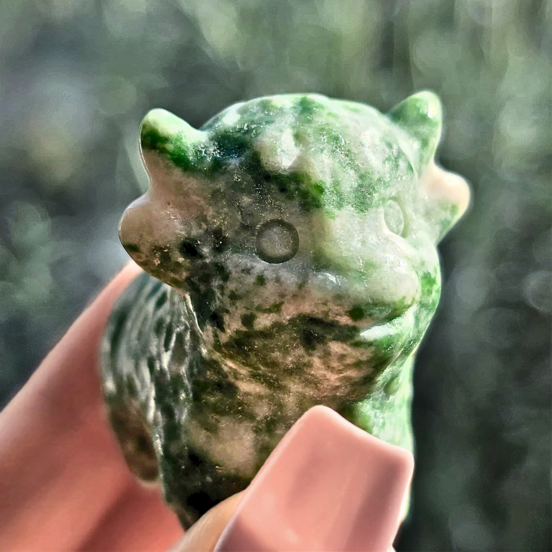 Tree Agate Crystal Medium Highland Cow - 4.2cm