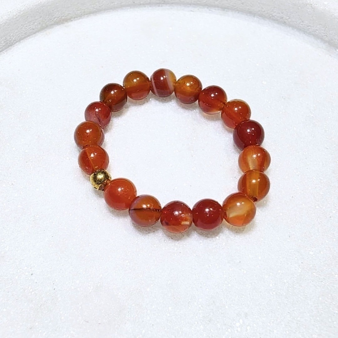 Carnelian Fidget Rings