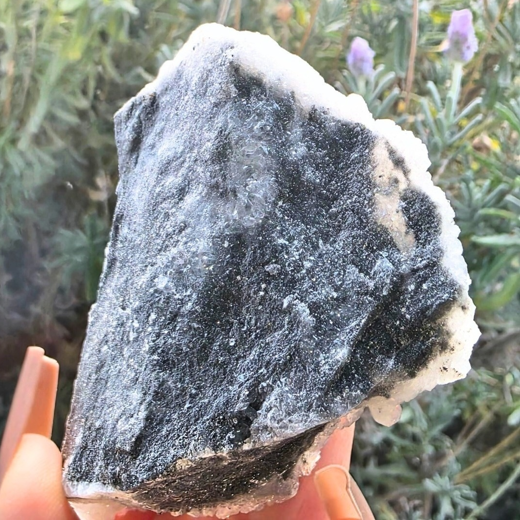 Druzy Calcite & Quartz Crystal Cluster