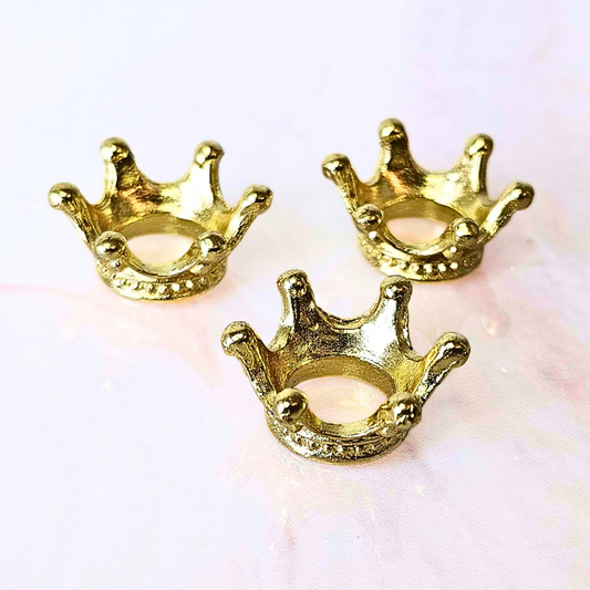 Small Metal Crown Sphere Holders
