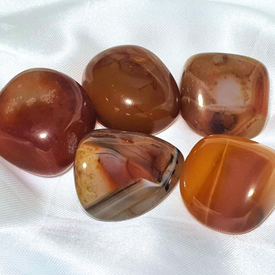 Carnelian Crystal Tumble