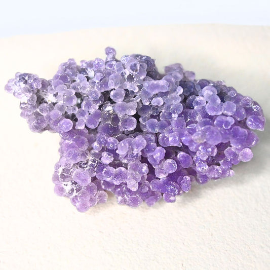 Grape Agate (Chalcedony) Purple Sparkling Cluster