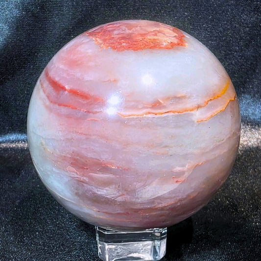 Large Rare Purple Aventurine (with Aventurine & Hematite) Crystal Sphere - 492g