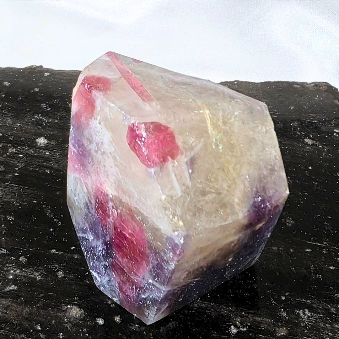 Unicorn Stone (Smoky Quartz, Lepido, Pink Tourm, Clev) Free Form