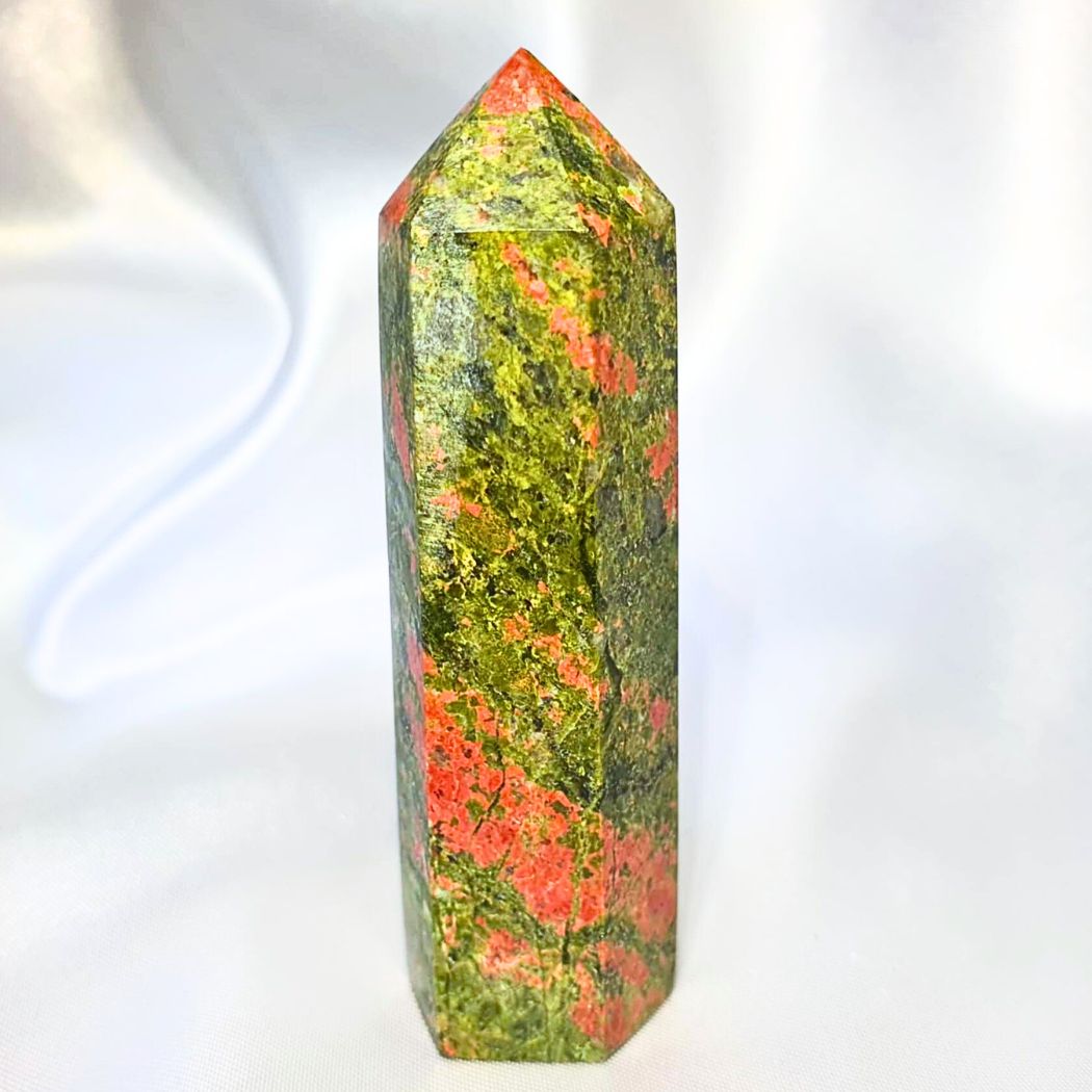 Unakite Jasper Tower Point