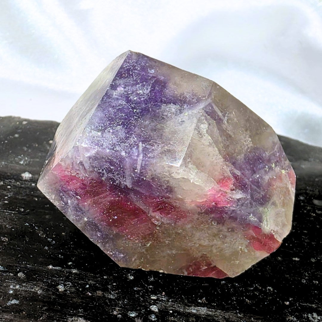 Unicorn Stone (Smoky Quartz, Lepido, Pink Tourm, Clev) Free Form