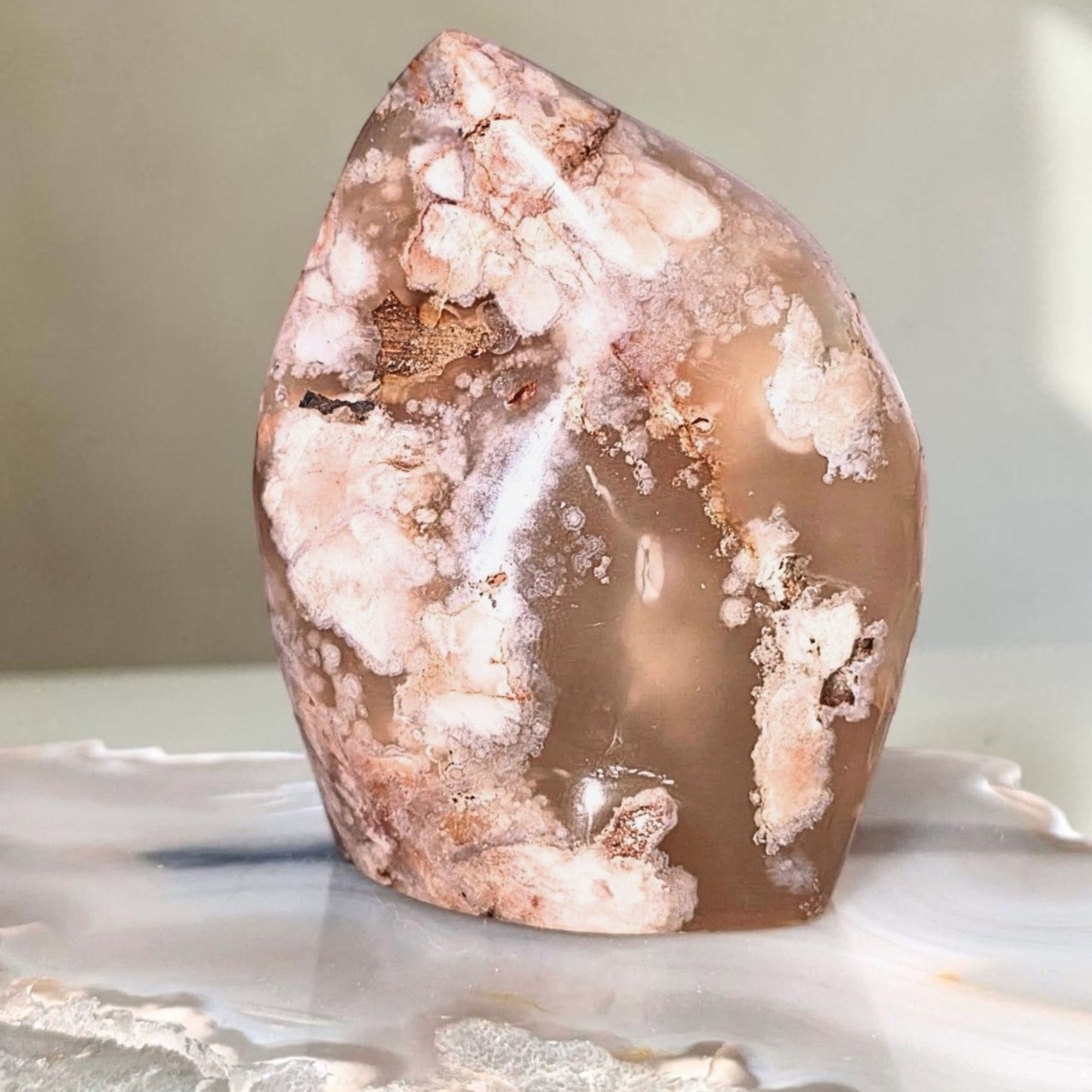 Large Flower Agate Freeform – 280g