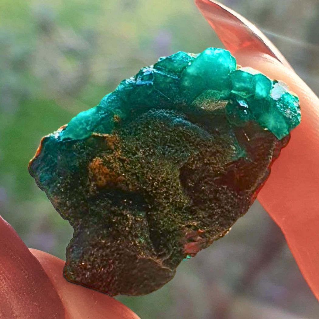 Rare Green Dioptase Specimen - Congo