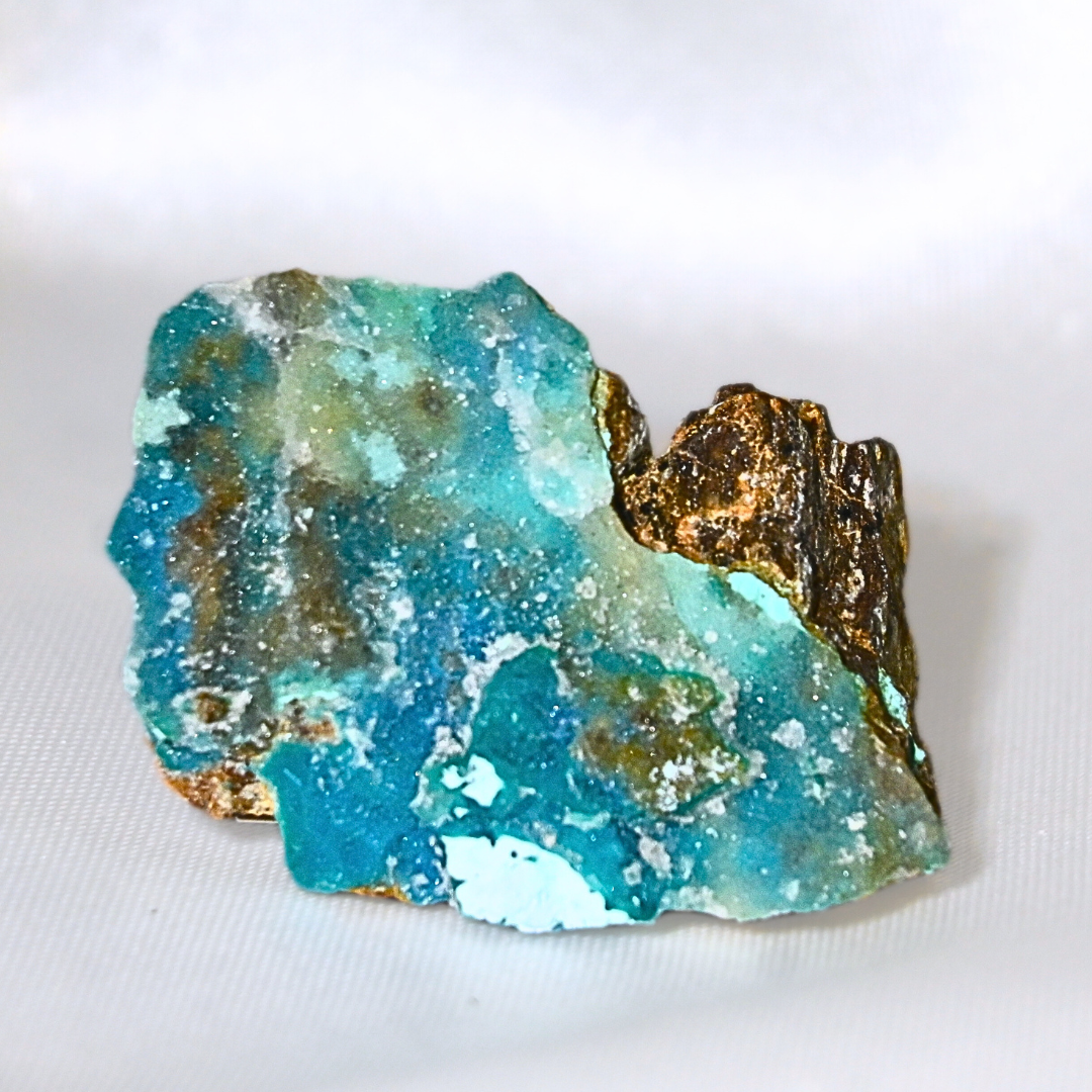 Druzy Chrysocolla Specimen