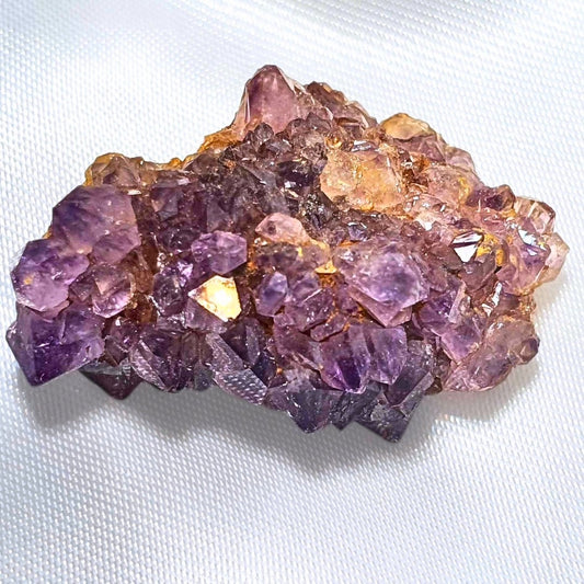 Amethyst & Limonite Cluster