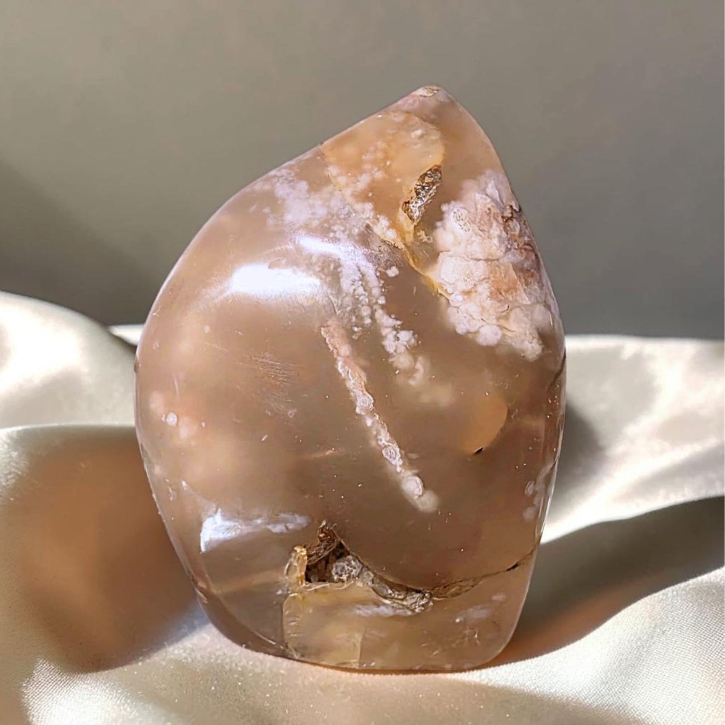 Large Flower Agate Freeform – 280g