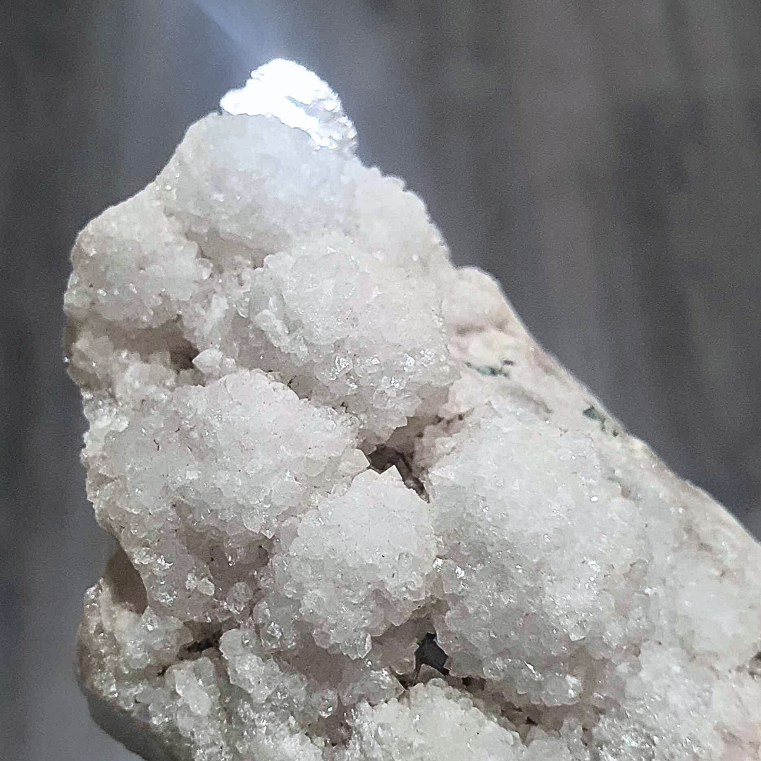 Botryoidal Sparkling White Quartz & Apophyllite Cluster